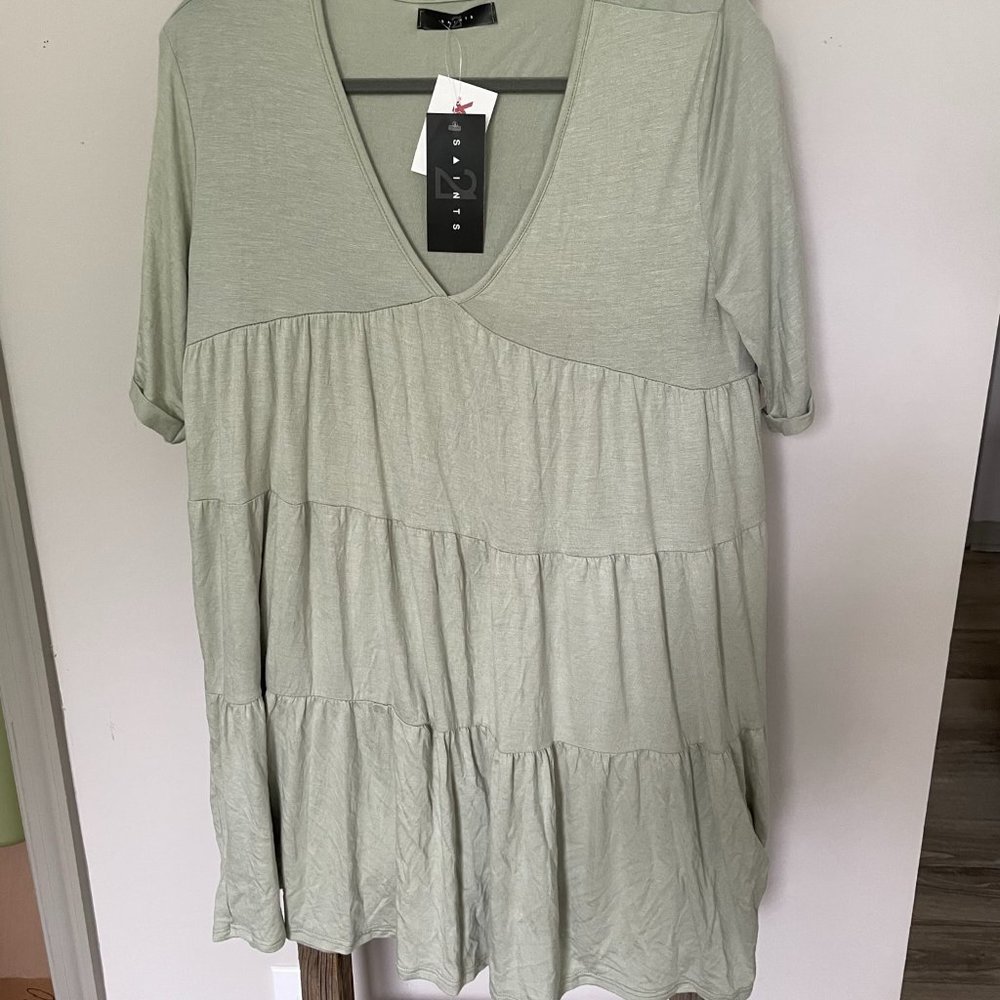 Green Mini Dress